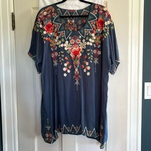 Johnny Was embroidered top